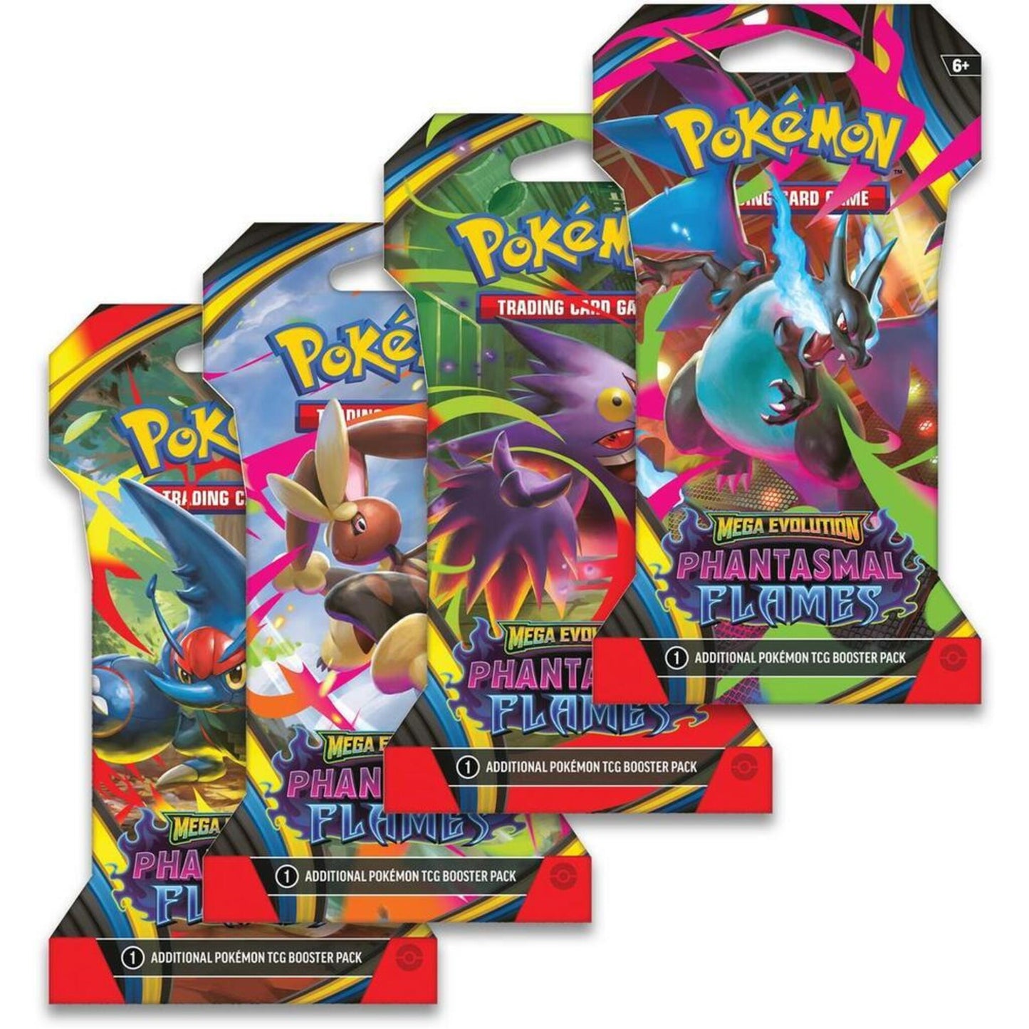 Phantasmal Flames Sleeved Booster Pack
