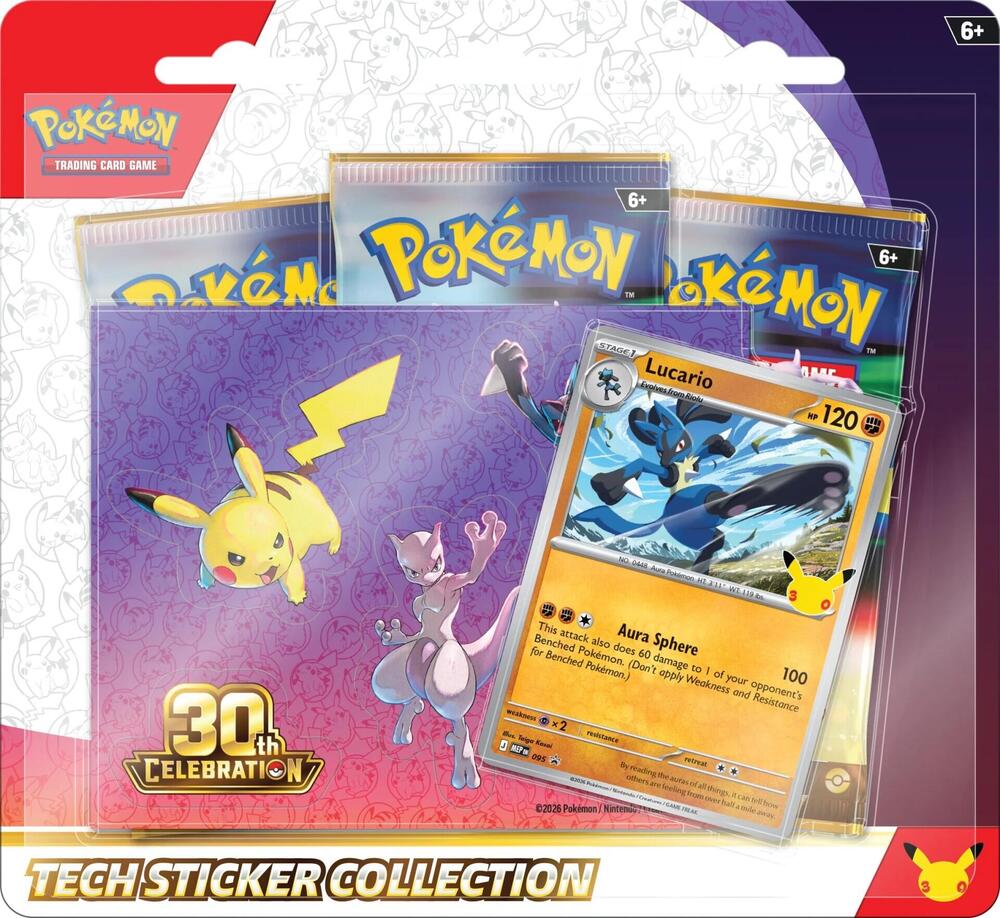 30th Celebration Tech Sticker Collection (RANDOM)