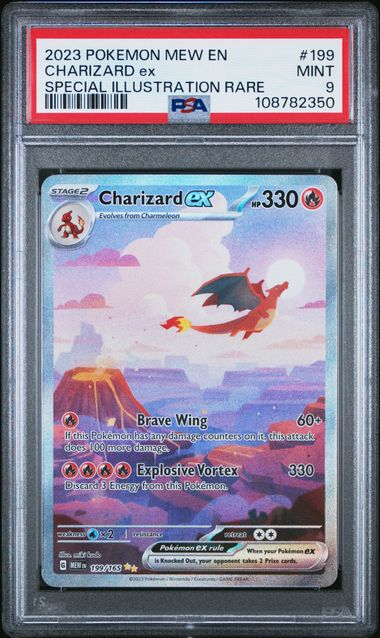 2023 POKEMON MEW EN-151 #199 CHARIZARD ex SPECIAL ILLUSTRATION RARE