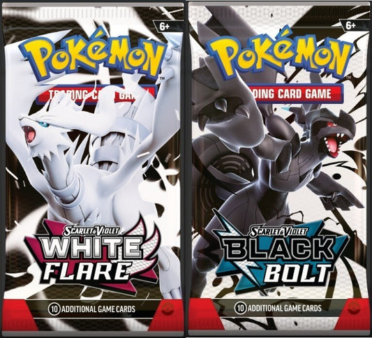 Black Bolt / White Flare Booster Pack